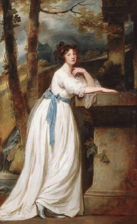 George Romney Portrait of Mrs. Andrew Reid